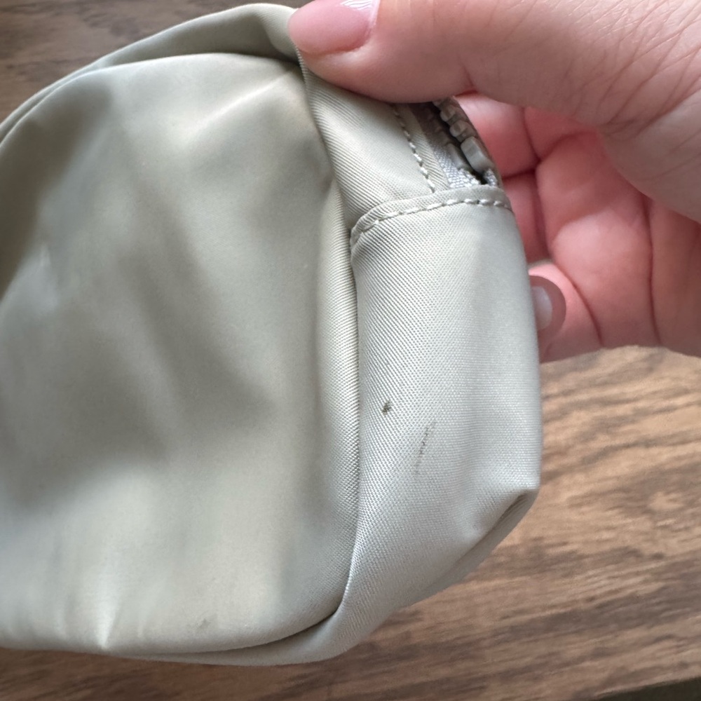 Lululemon Double-Zip Mini Pouch Raw Linen - Picture 4 of 5